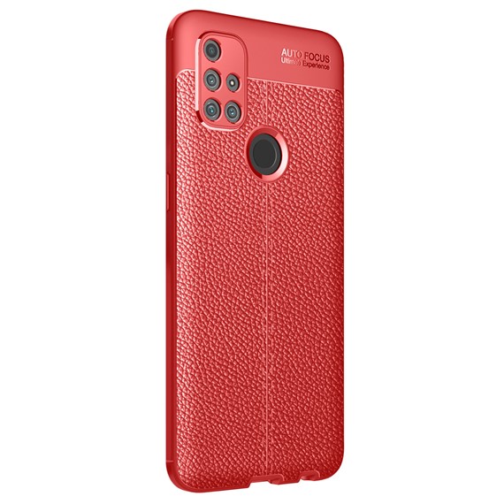 CaseUp OnePlus Nord N10 5G Kılıf Niss Silikon Kırmızı 2
